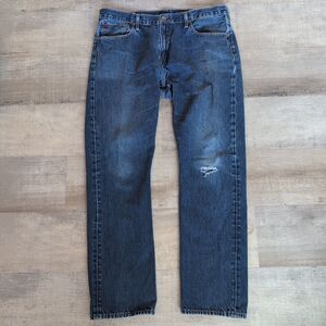 Vtg Levi's Original Quality Jeans 38x34 Distressed Blue Pants